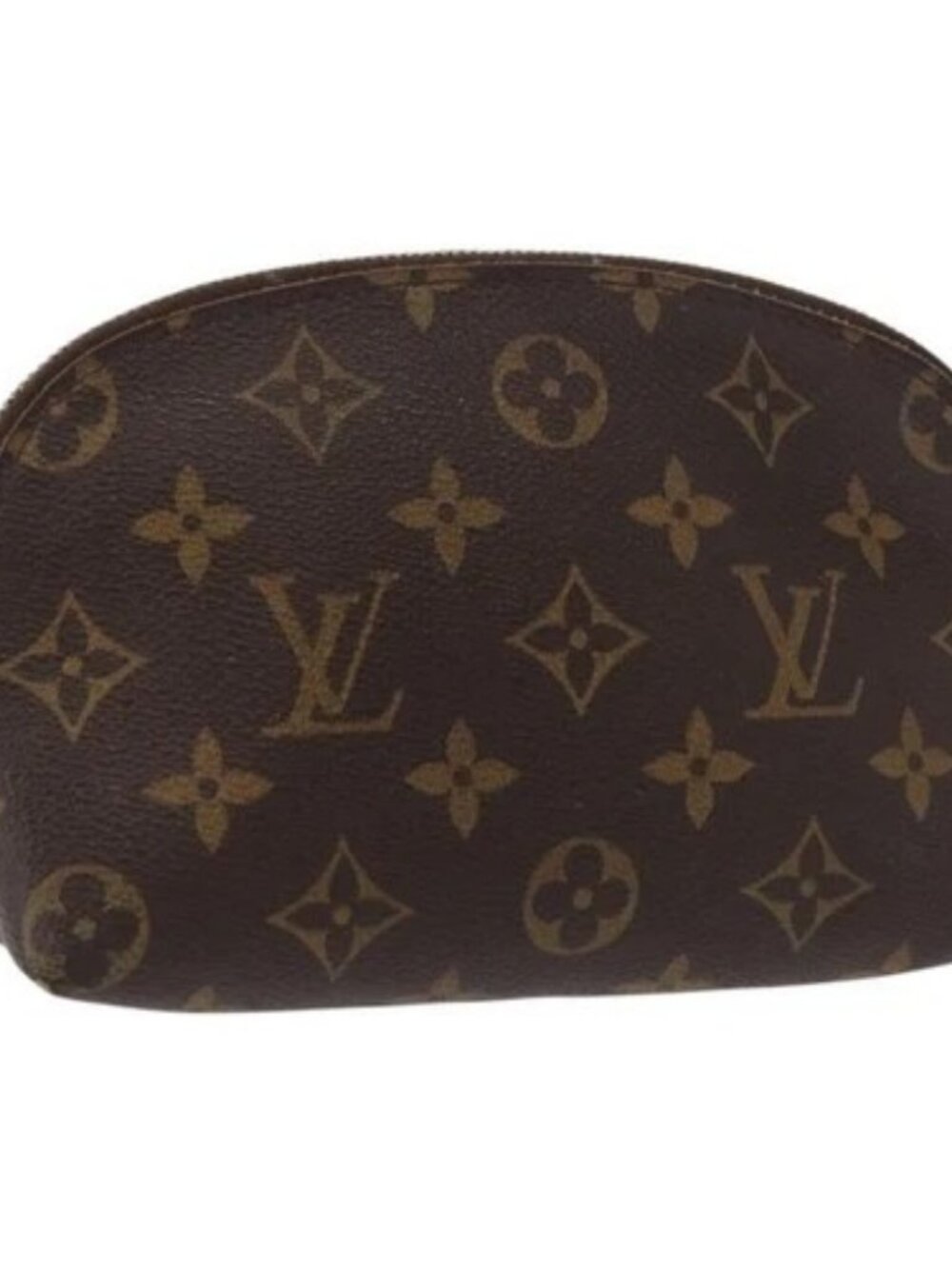 LOUIS VUITTON Monogram Pochette Cosmetic PM Pouch M43998 LV Auth BA9775